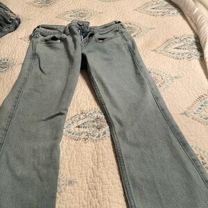 Hollister low rise flare jeans